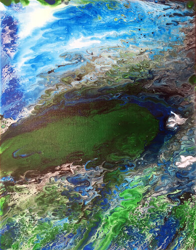Atmospheric River by Preston M. Smith (Pms), Painting for Sale on Select