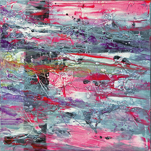 Bazooka Gum Explosion by Preston M. Smith (Pms), Painting for Sale on Select