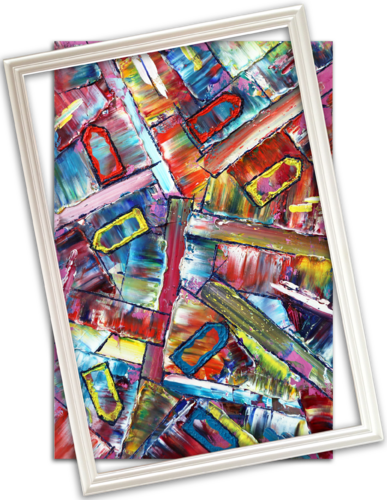 Drive-Thru Nation by Preston M. Smith (Pms), Painting for Sale on Select