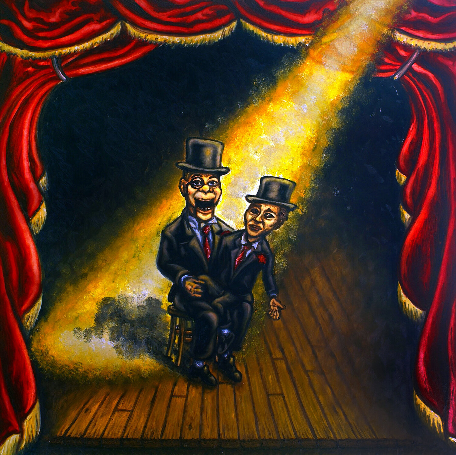 Gods and Monsters Preston M. Smith (Pms) Original painting for sale