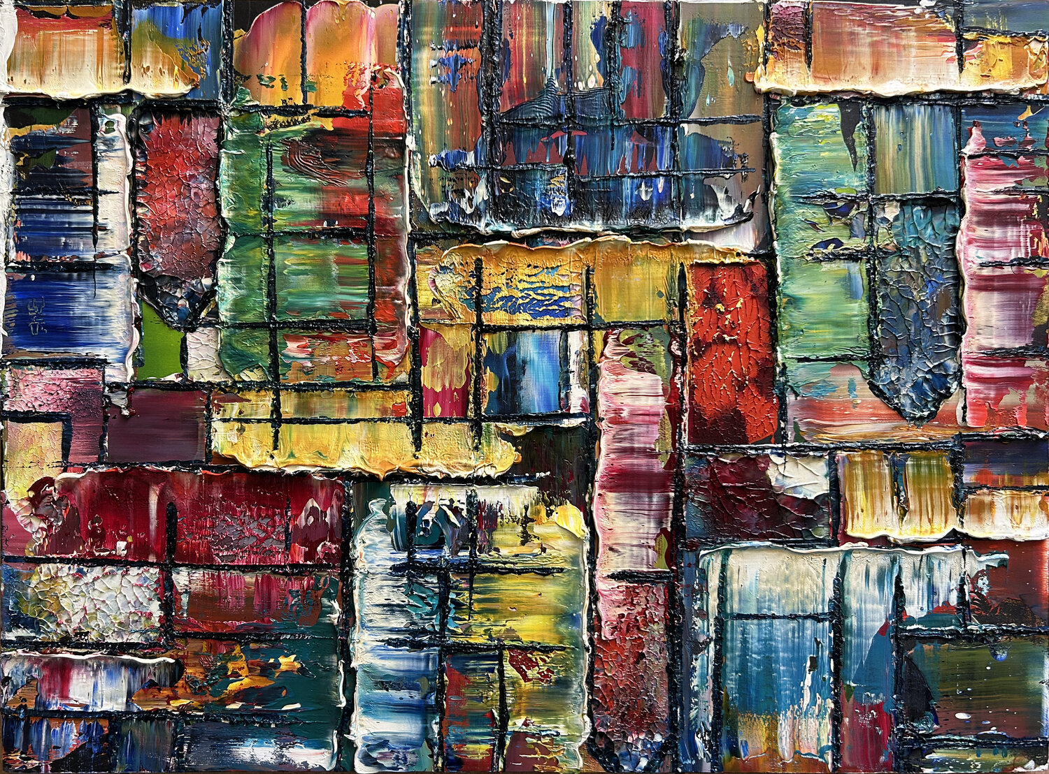 Collective Insanity Preston M. Smith (Pms) Original painting for sale