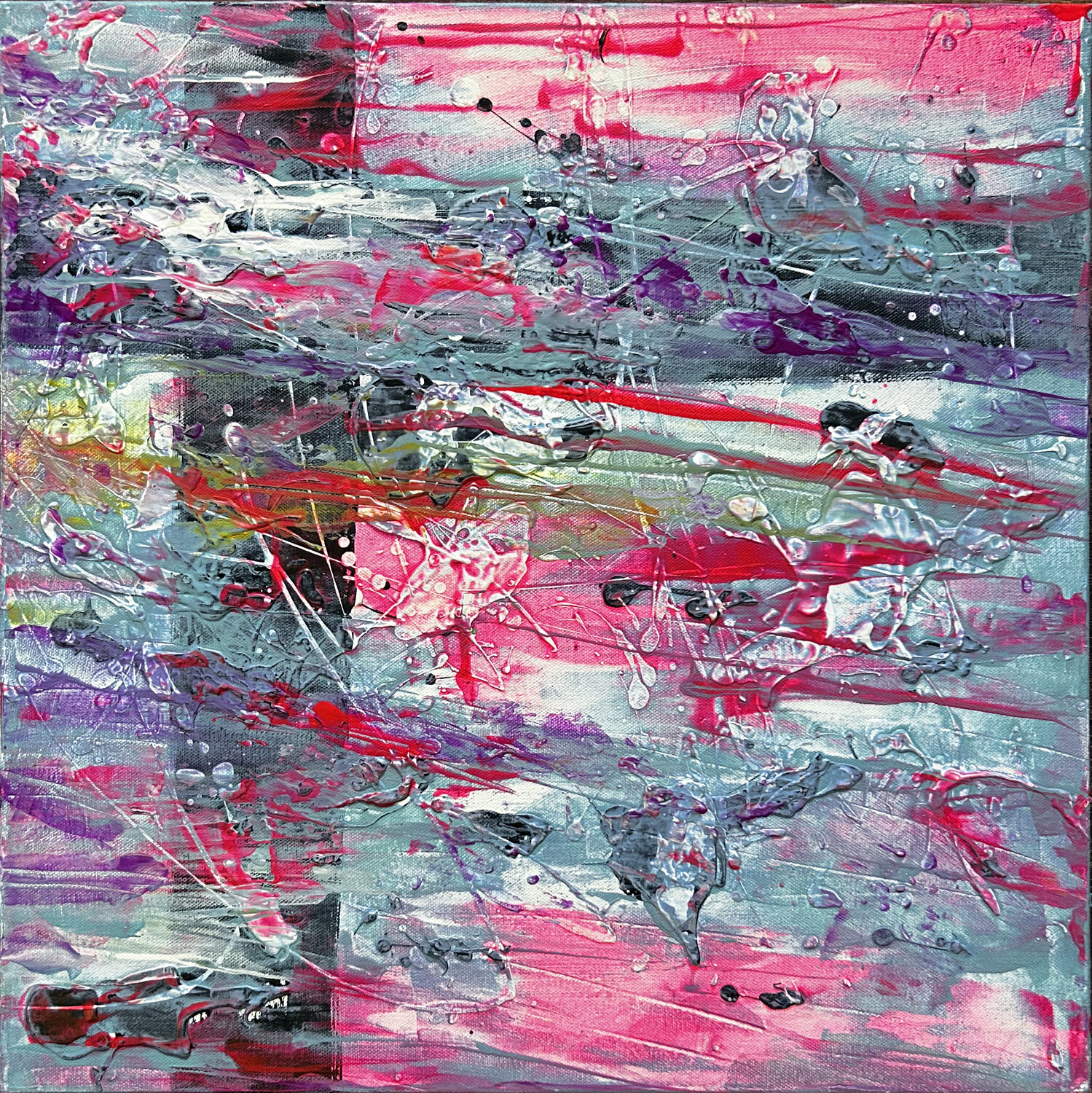 Bazooka Gum Explosion Preston M. Smith (Pms) Original painting for sale