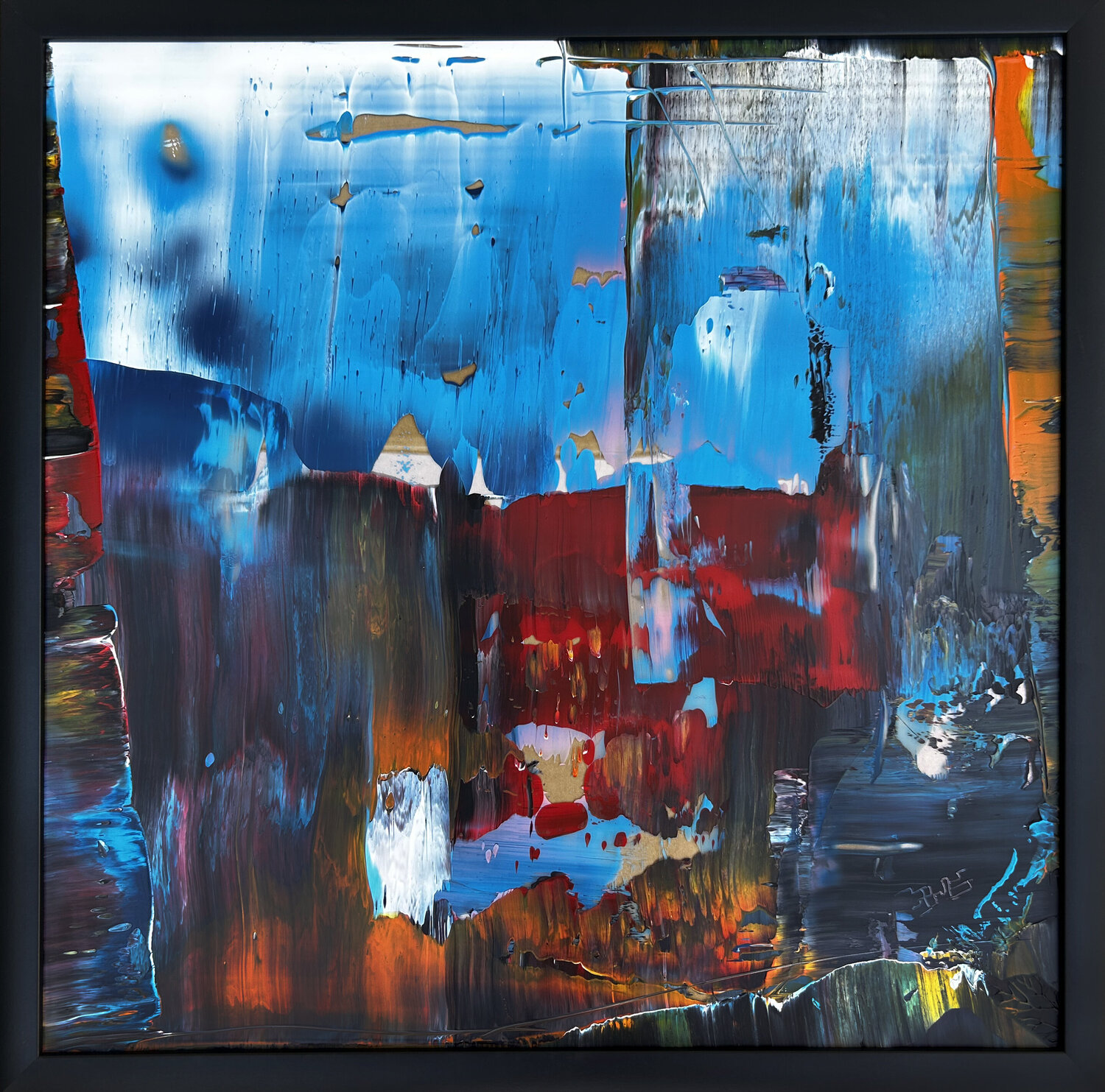 Blue Skies Up Ahead? Preston M. Smith (Pms) Original painting for sale