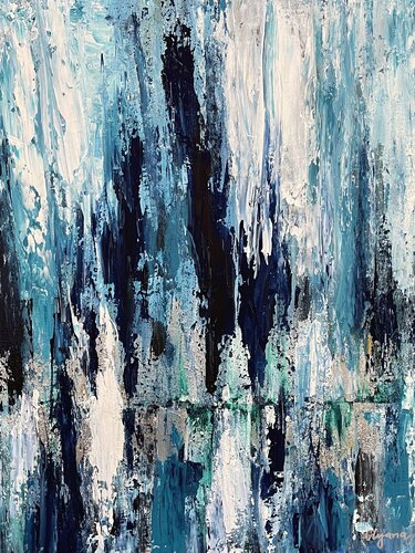 Reflection ( Sylt) by Olya Jonas, Painting for Sale on Select