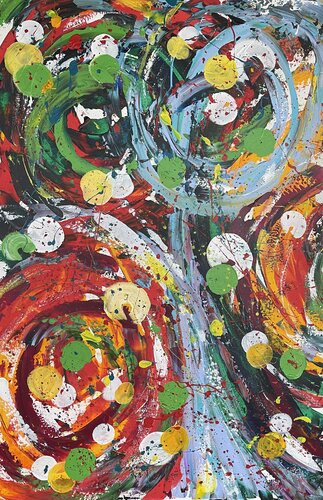 Seasons 91 by Olya Jonas, Painting for Sale on Select
