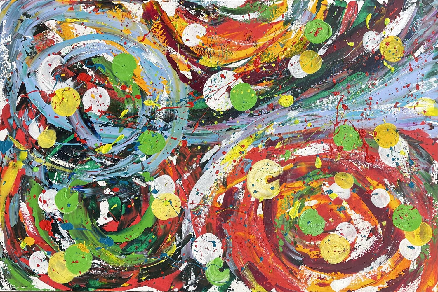 Seasons Olya Jonas Original painting for sale