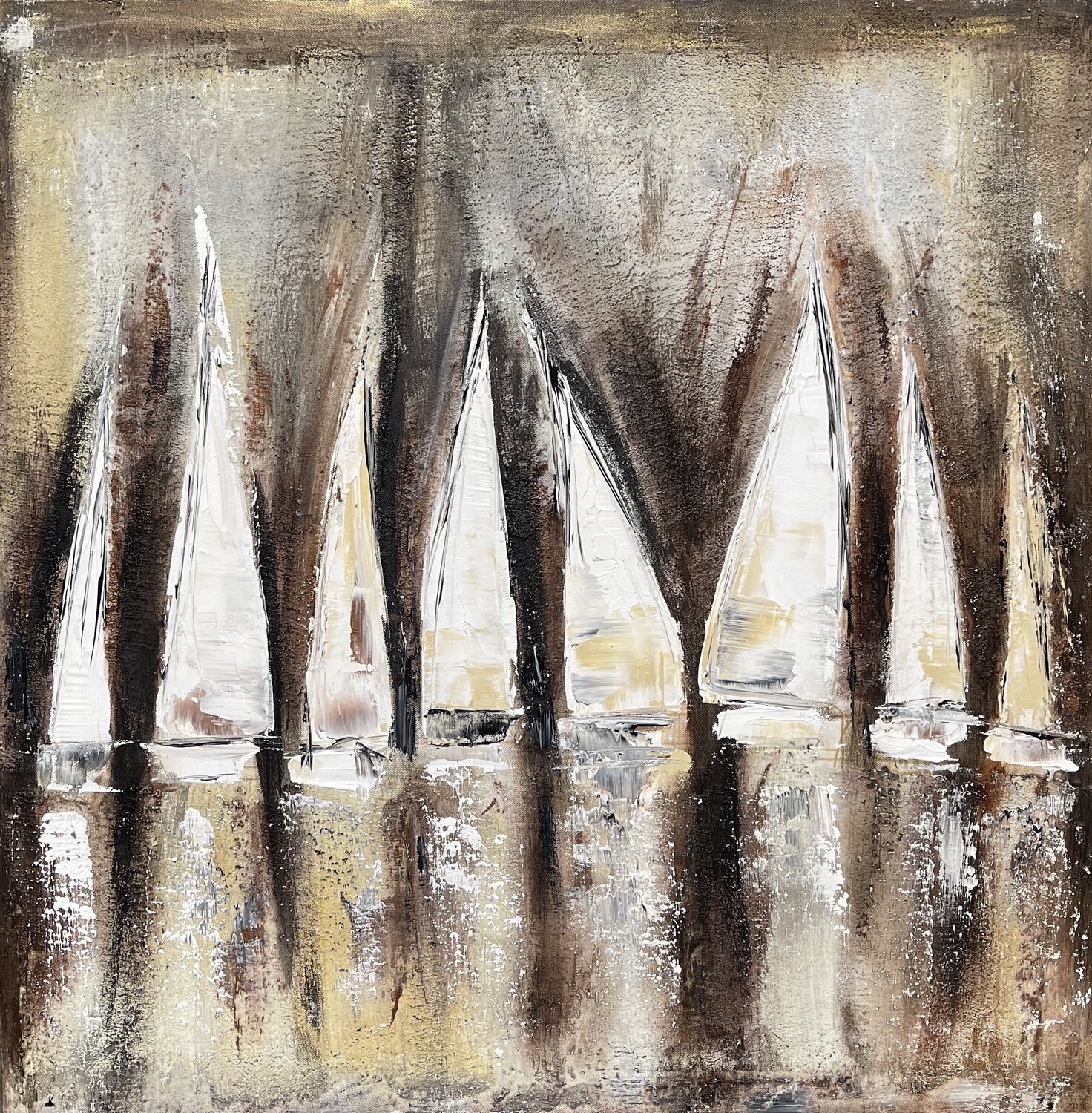 Regatta 237 Olya Jonas Original painting for sale