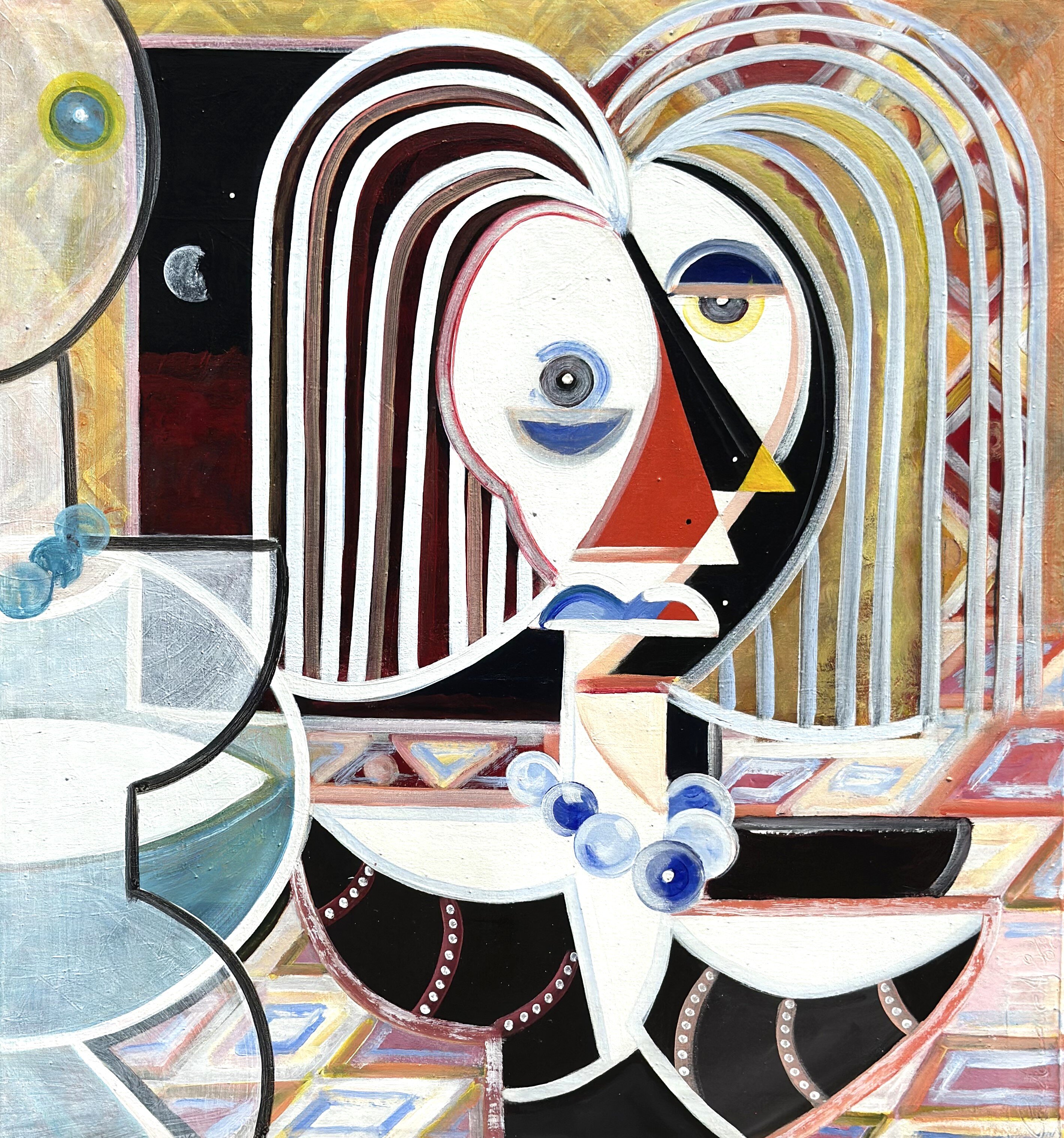 Femme au Caffè du Louvre  Code: AC0043GE