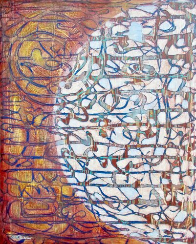 re-cycled 1 by Nartana Thomas Holzweiler, Painting for Sale on Select