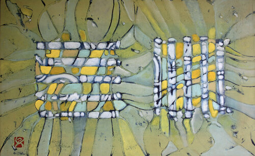BOTH by Nartana Thomas Holzweiler, Painting for Sale on Select