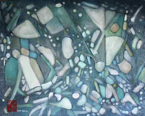 Familiar Forms by Nartana Thomas Holzweiler, Painting for Sale on Select