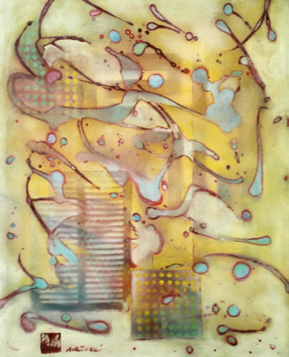 Transparent by Nartana Thomas Holzweiler, Painting for Sale on Select