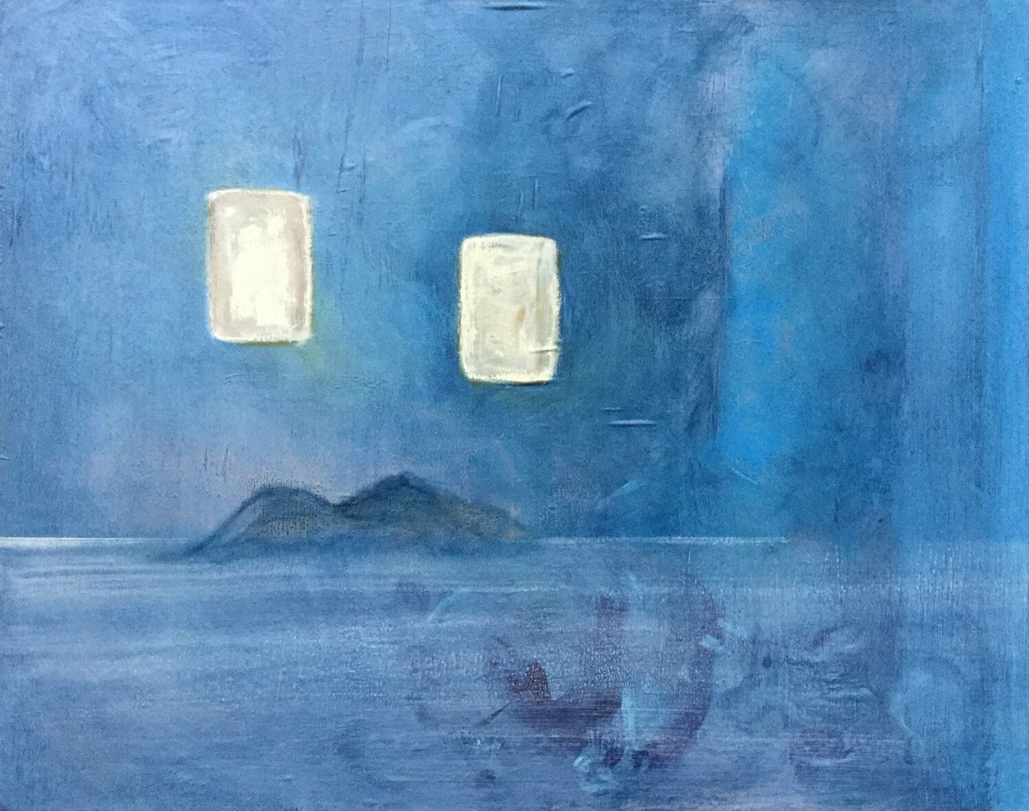 Loi Kratong Nartana Thomas Holzweiler Original painting for sale