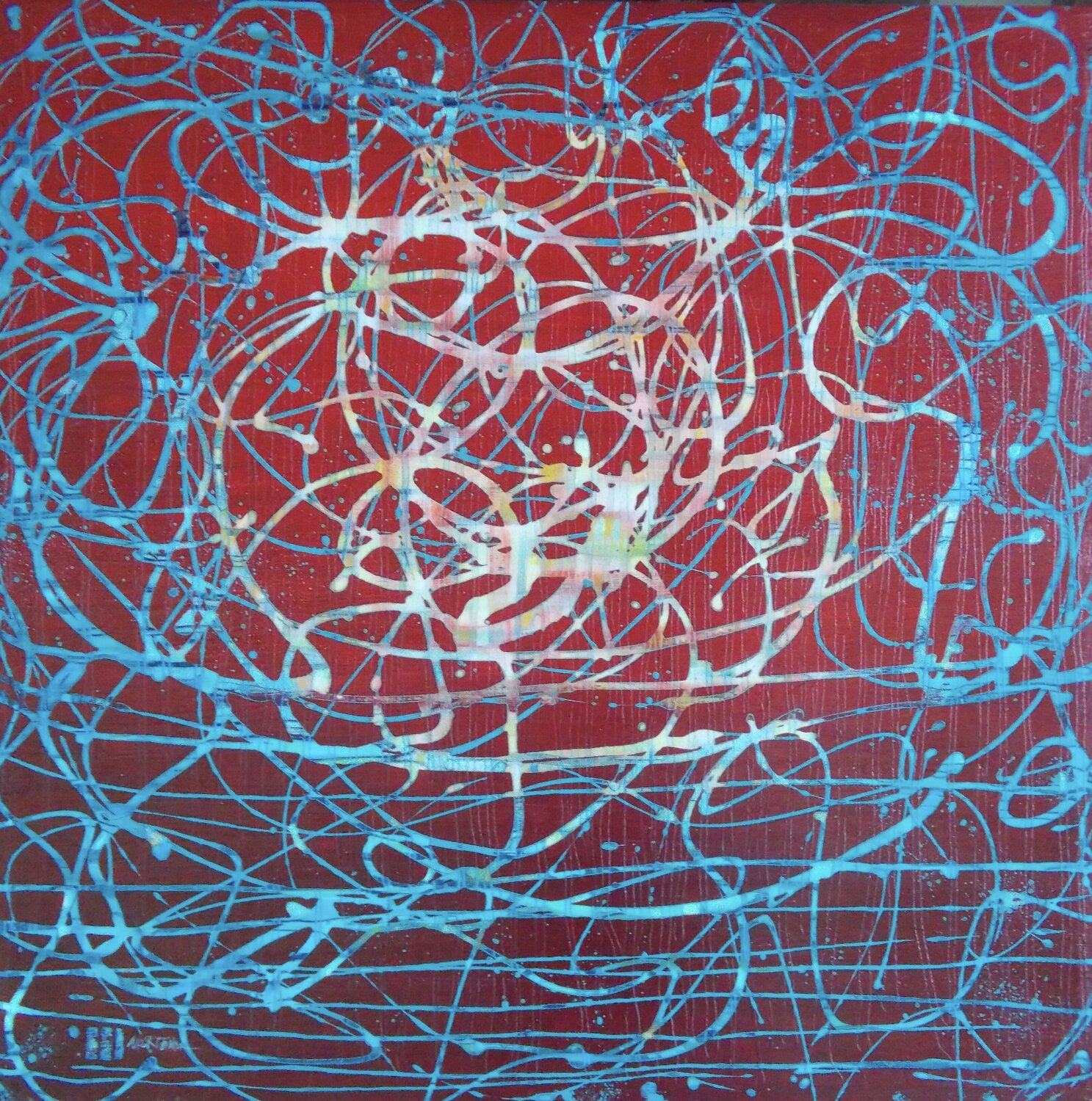 lust Nartana Thomas Holzweiler Original painting for sale