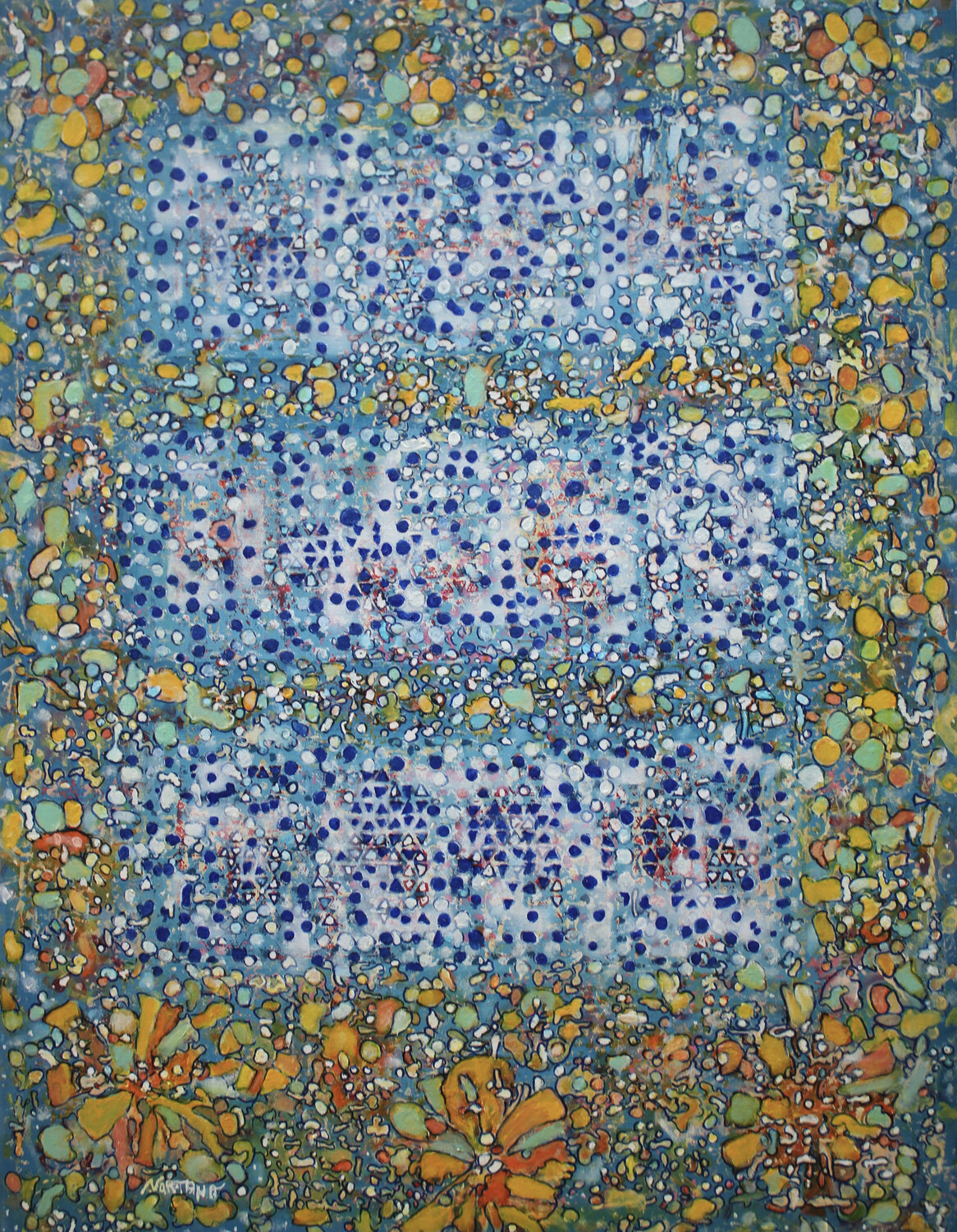 Patience Nartana Thomas Holzweiler Original painting for sale
