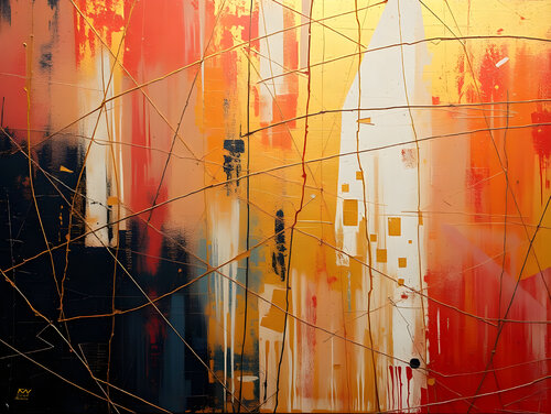 Golden  autumn by Natalia Kuruch, Painting for Sale on Select
