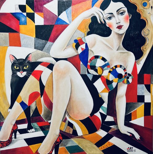 My Guardian by Natalia Kuruch, Painting for Sale on Select