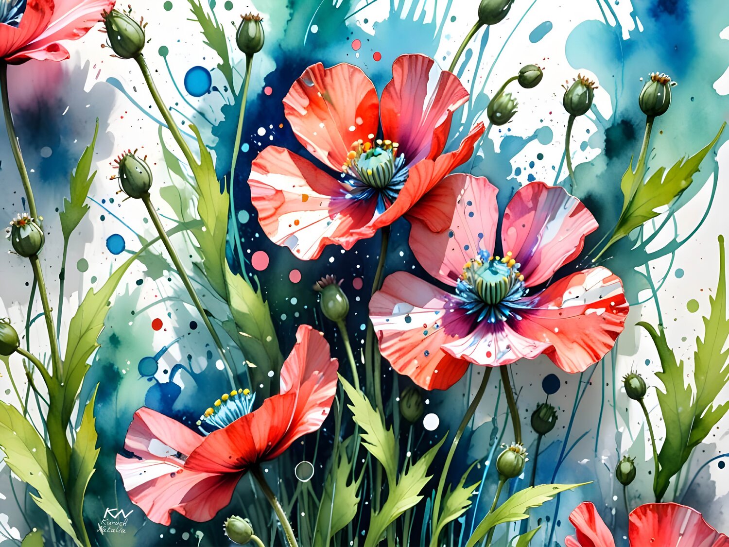 Freshness Natalia Kuruch Original painting for sale