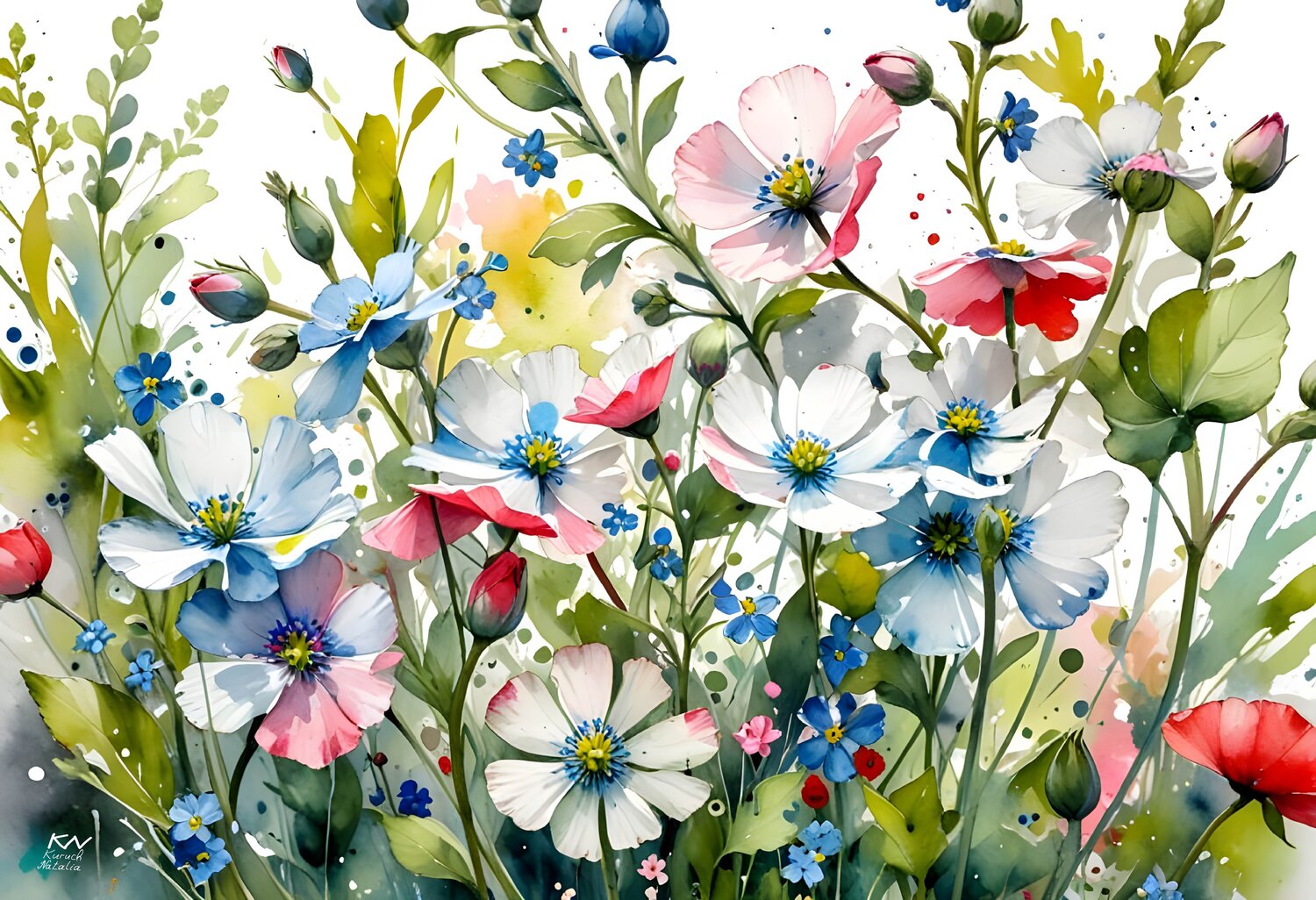 Nature Natalia Kuruch Original painting for sale