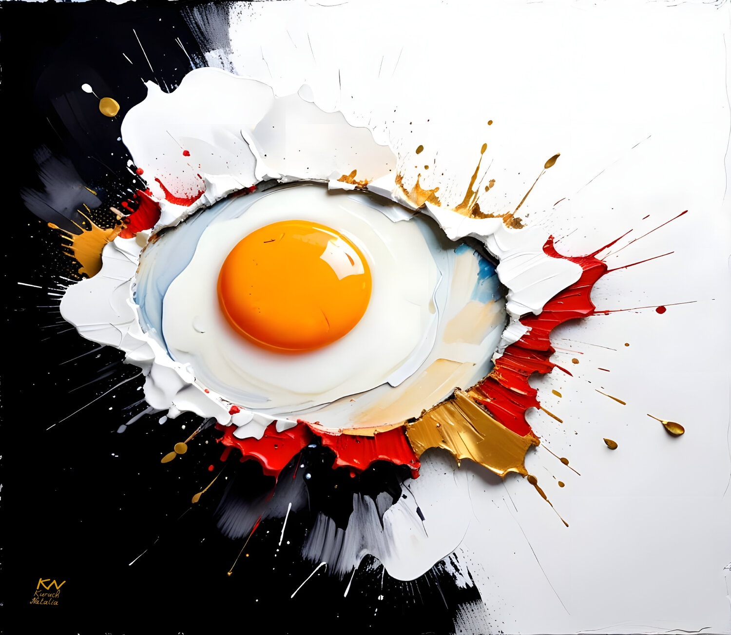 Nature's Look Natalia Kuruch Original painting for sale