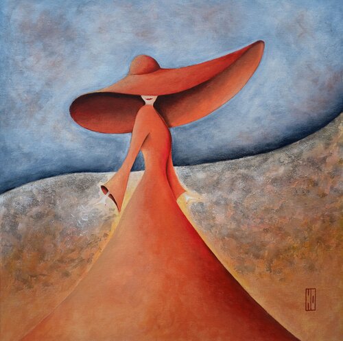Farniente by Hubert Ollivier, Painting for Sale on Select