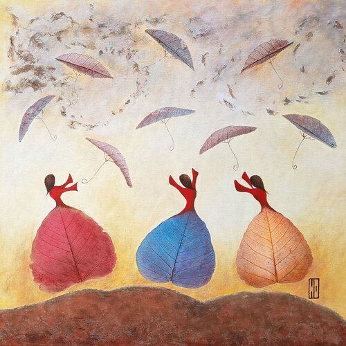 Mistral by Hubert Ollivier, Painting for Sale on Select