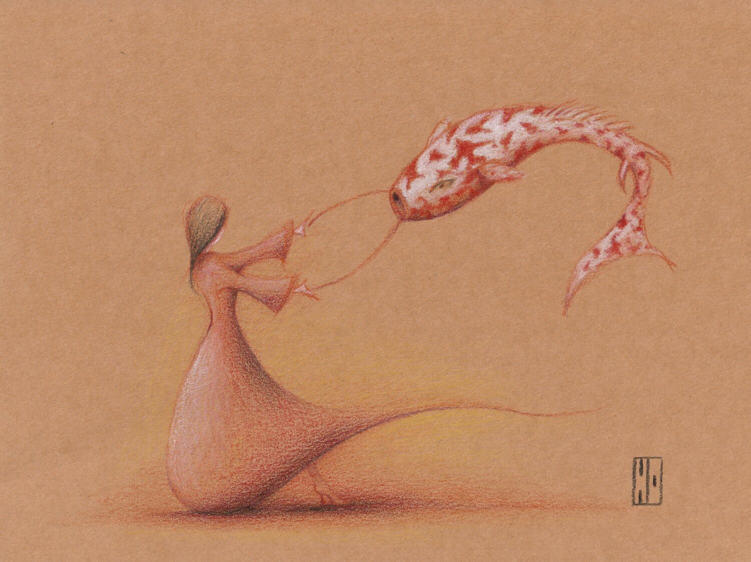 Des rêves d'évasion Hubert Ollivier Drawing for sale