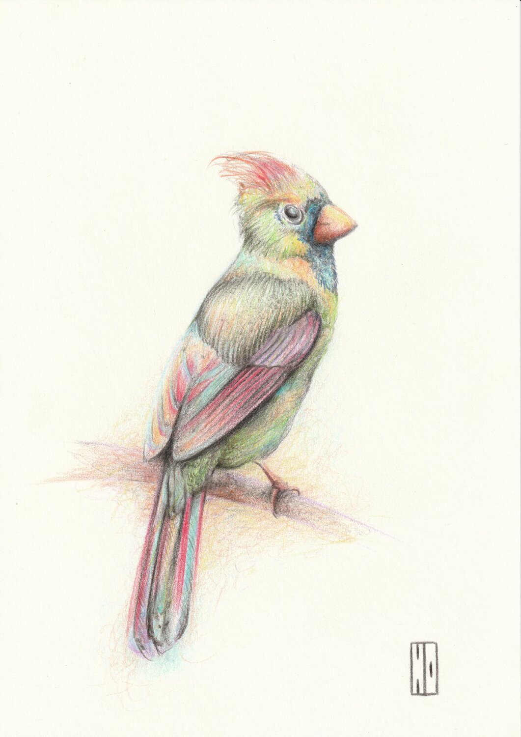 La forêt enchantée Hubert Ollivier Drawing for sale