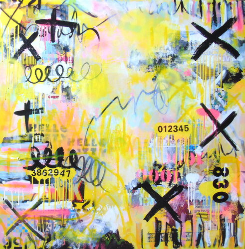 Good Vibes Only by Lorette C. Luzajic, Painting for Sale on Select