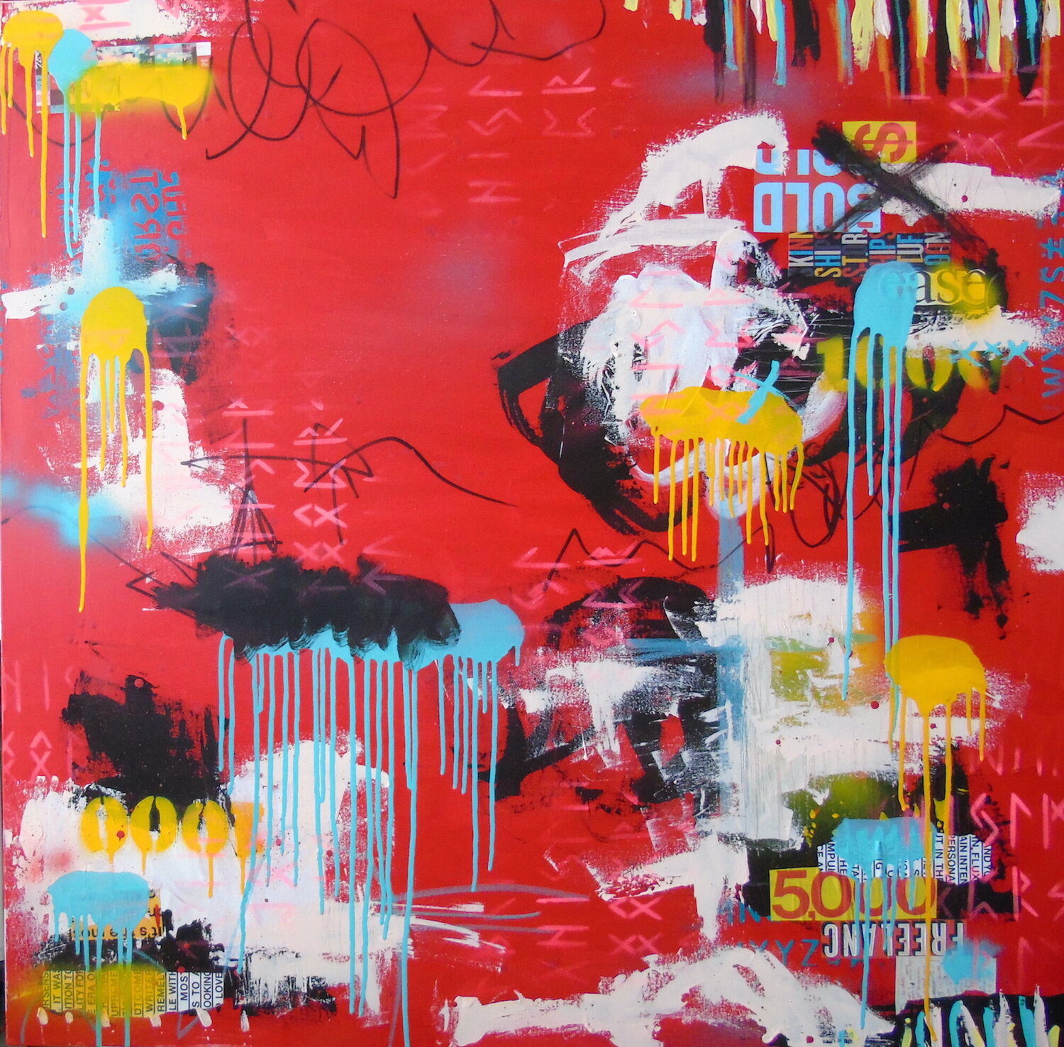 5000 Miles Lorette C. Luzajic Original painting for sale