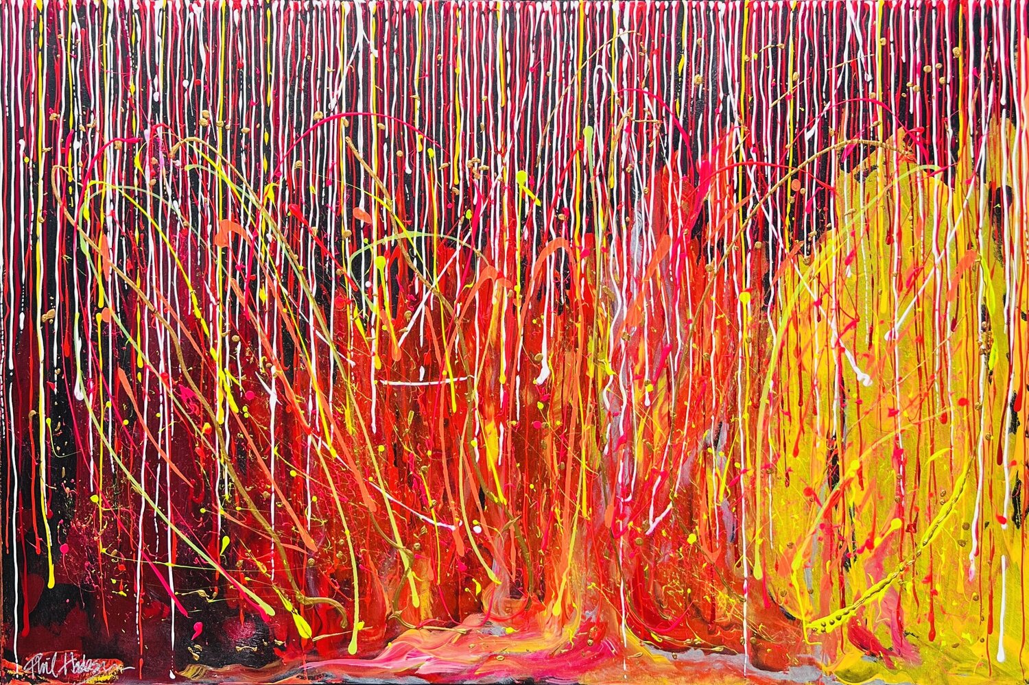 AUSTRALIANA Phil Hodgson Original painting for sale