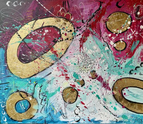 THE REAL THINGS ARE INVISIBLE by Alexandra Machmar, Painting for Sale on Select