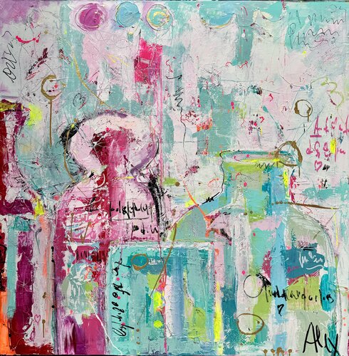 In Hülle und Fülle by Alexandra Machmar, Painting for Sale on Select