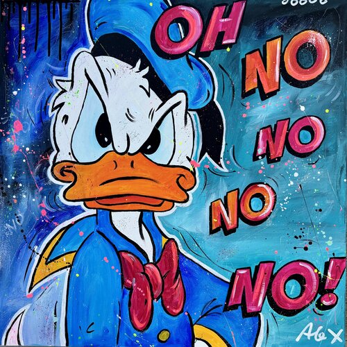 OH NO NO by Alexandra Machmar, Painting for Sale on Select