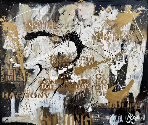 THE POWER OF WORDS by Alexandra Machmar, Painting for Sale on Select