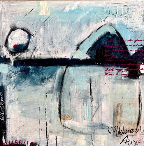 ALMOST SILENCE by Alexandra Machmar, Painting for Sale on Select