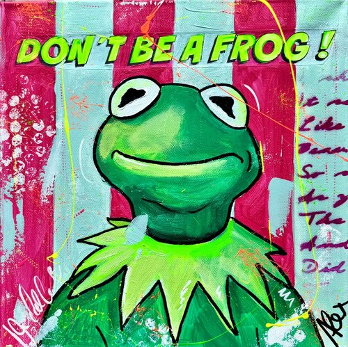 DON`T BE A FROG by Alexandra Machmar, Painting for Sale on Select