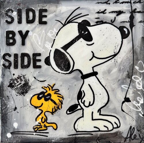 SIDE BY SIDE by Alexandra Machmar, Painting for Sale on Select