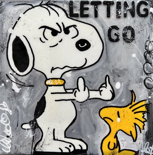 LETTING GO by Alexandra Machmar, Painting for Sale on Select