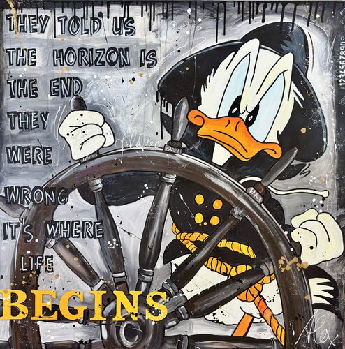 IT `S WHRE LIFE BEGINS by Alexandra Machmar, Painting for Sale on Select