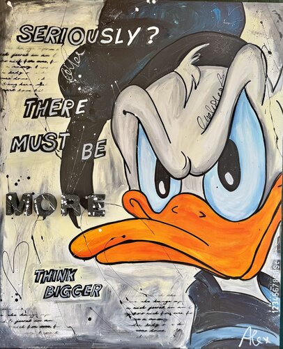 SERIOUSLY by Alexandra Machmar, Painting for Sale on Select
