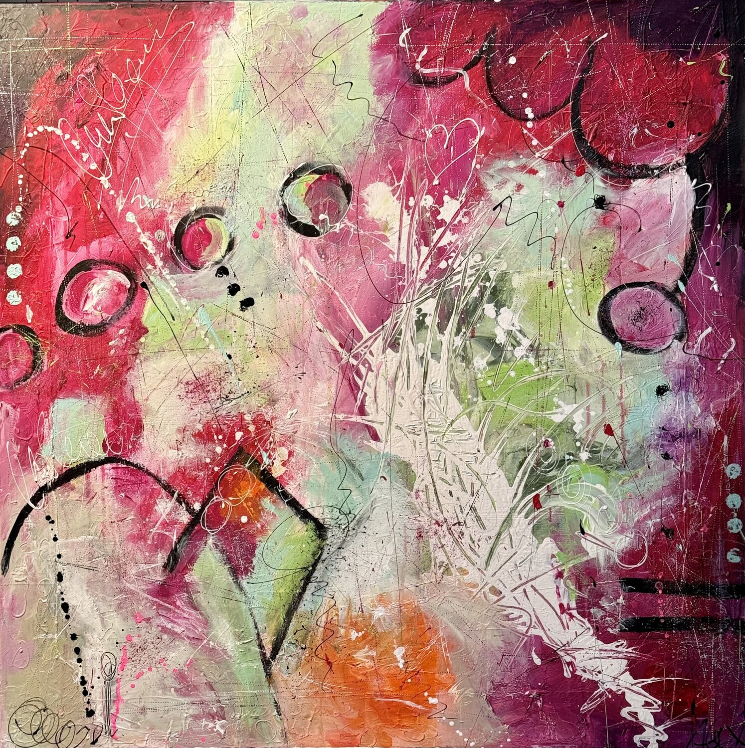 Im Wandel Alexandra Machmar Original painting for sale