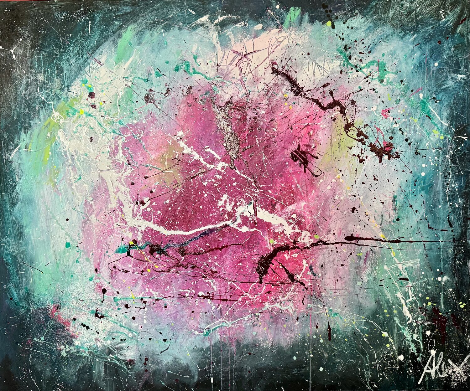 I `m taking my soul with me Alexandra Machmar Original painting for sale