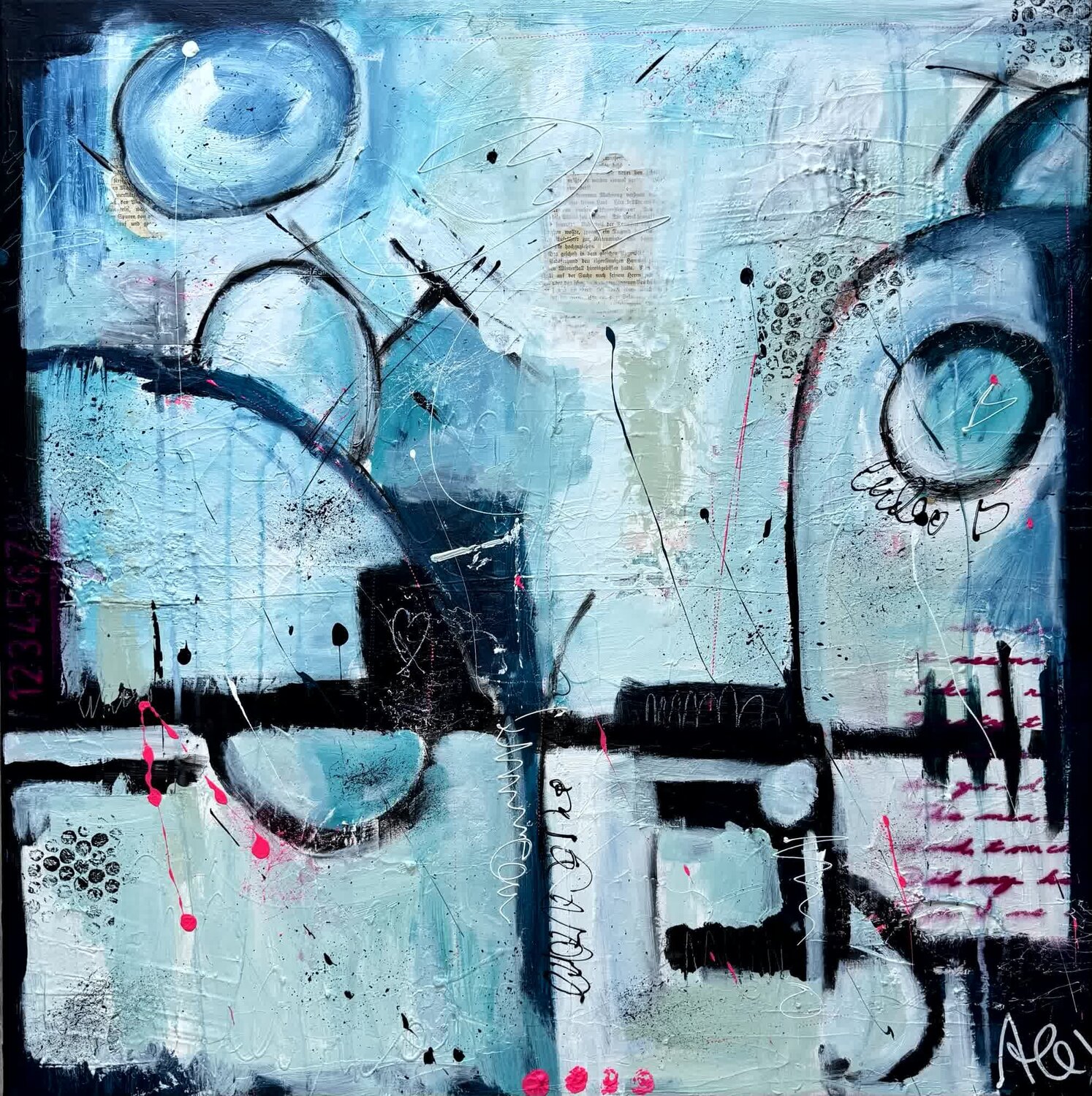TRUST Alexandra Machmar Original painting for sale