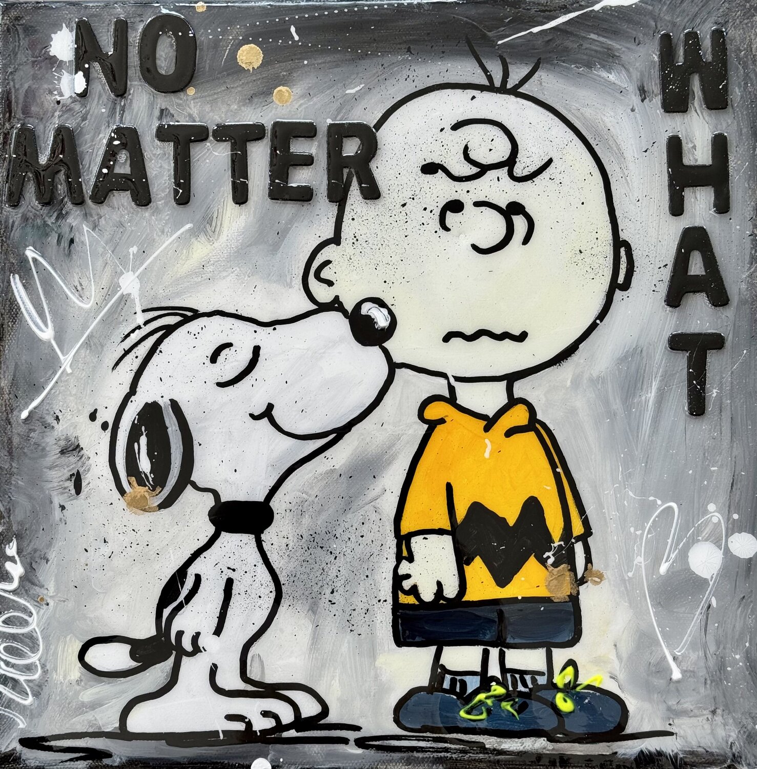 NO MATTER WHAT Alexandra Machmar Original painting for sale