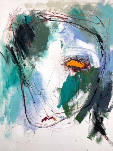 I Know You by Cheryl Harrison, Painting for Sale on Select