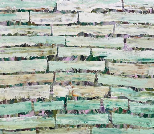 Serene Green by Cheryl Harrison, Painting for Sale on Select