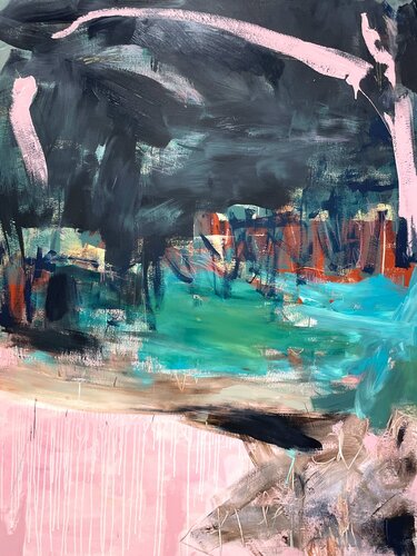Silver Lining by Cheryl Harrison, Painting for Sale on Select