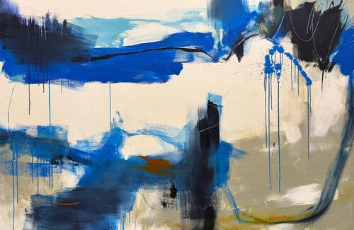 Deep Water Drift by Cheryl Harrison, Painting for Sale on Select