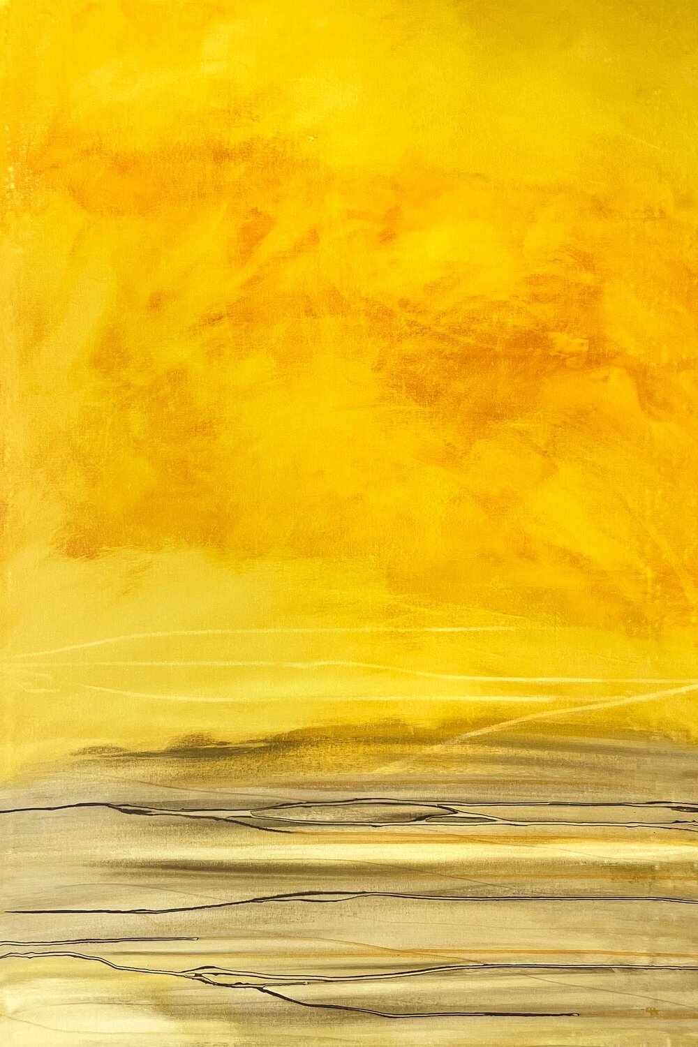 Warm And Cosy Cheryl Harrison Original painting for sale